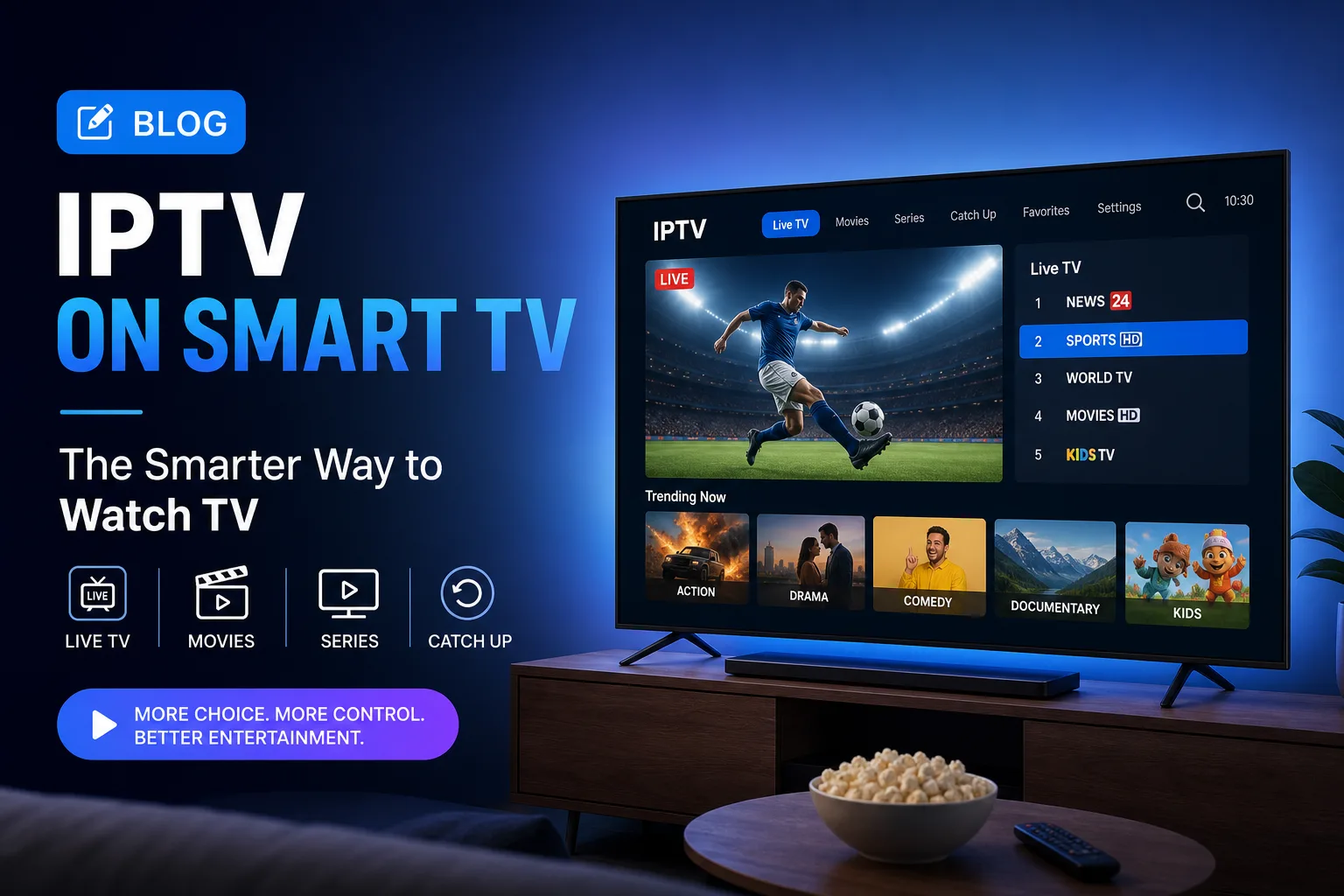 IPTV shqip në Smart TV — kanale shqiptare, sport dhe filma për Shqipëri, Kosovë dhe diasporë